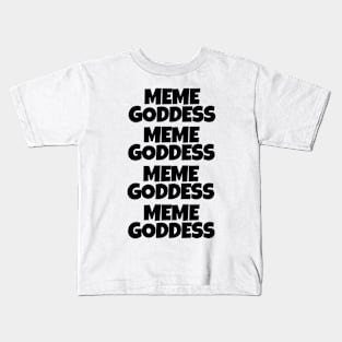 Meme Goddess Kids T-Shirt